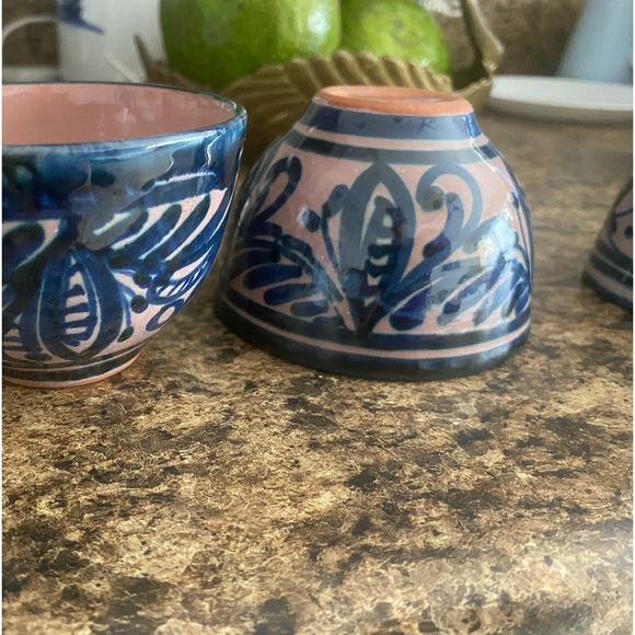 3 Small Hand Crafted Artisan Bowls for Dipping/Sauces or Pet Dishes - Picture 2 of 10